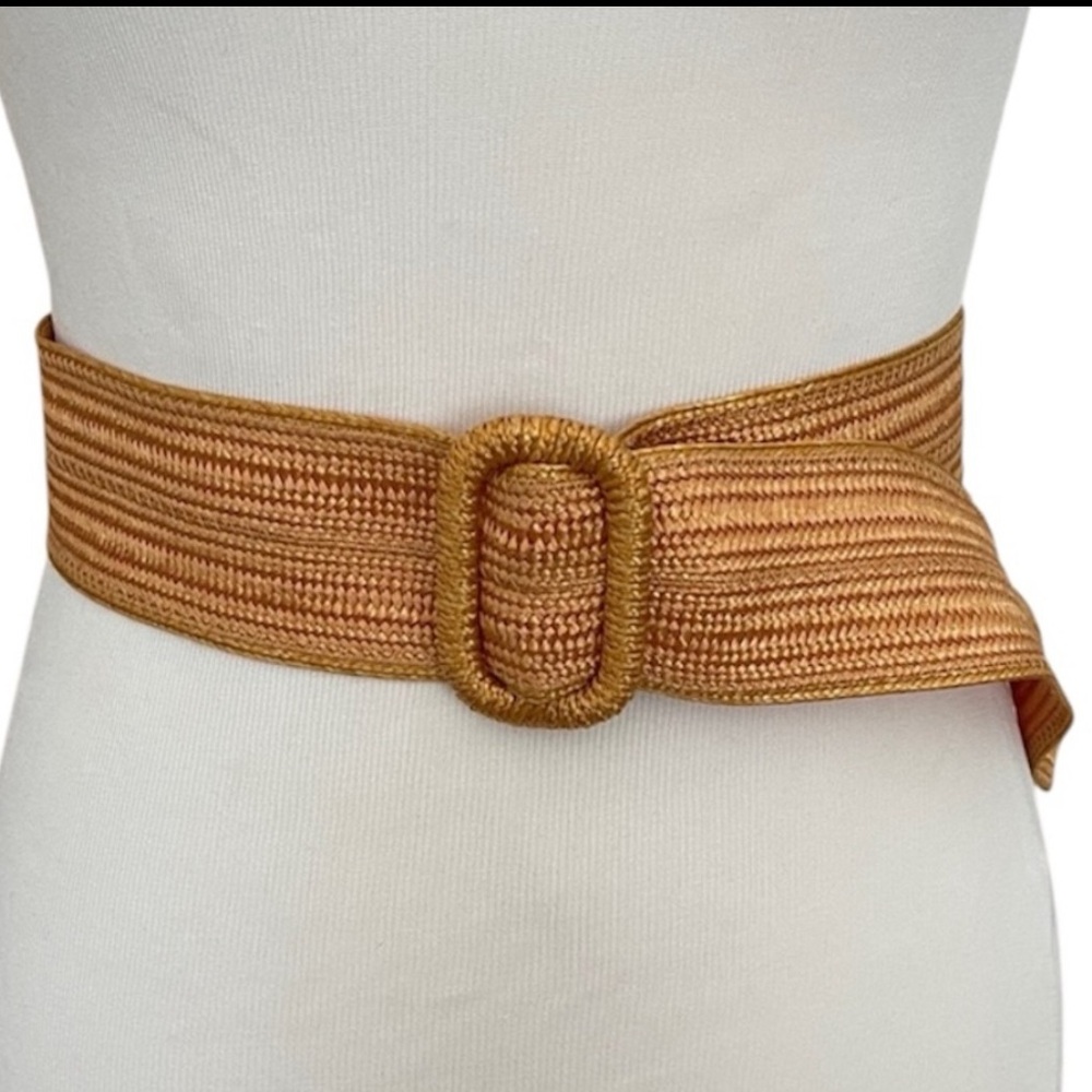 NWOT Vintage Orange soft woven belt